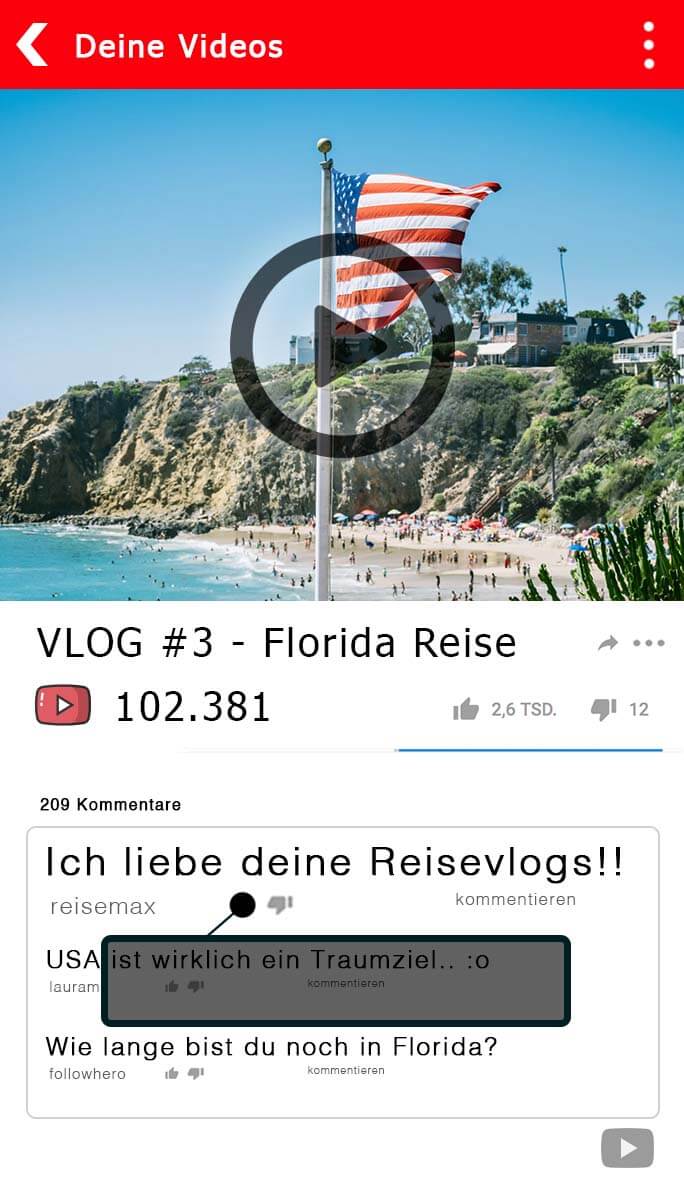 youtube kommentar likes kaufen