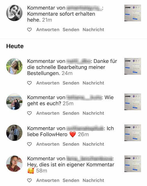 deutsche instagram kommentare kaufen