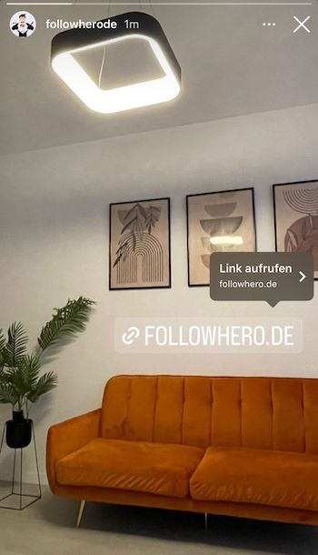 instagram link einfügen mit swipe. follower kaufen