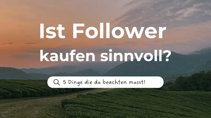 ist follower kaufen sinnvoll