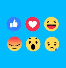 Facebook Likes Reactions