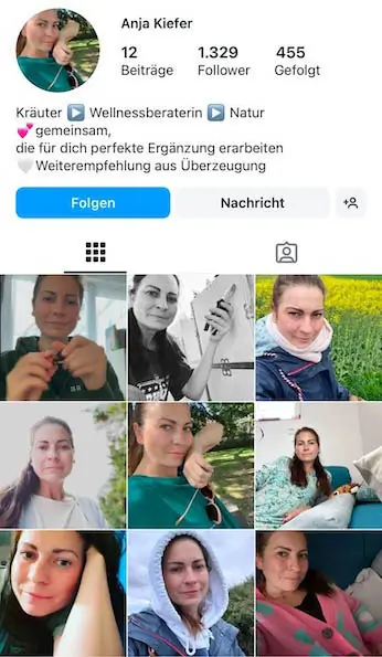 Twitter Profil Beispiel